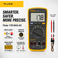For 17B MAX-02 Handheld Digital Multimeter IP40 Protection 1000V Electrical Tester