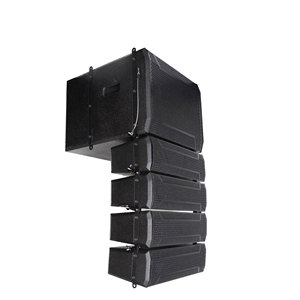 RQ LA412D-KIT 1000W Enceinte <span class=keywords><strong>PA</strong></span> amplifiée, système de sonorisation professionnel pour église, enceinte active Line Array avec flight case - Product Image 5