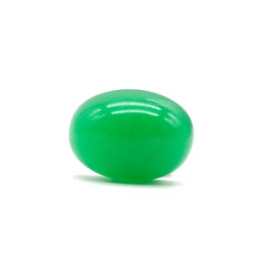 Forma Oval verde <span class=keywords><strong>esmeralda</strong></span> piedra <span class=keywords><strong>de</strong></span> jade cabuchones <span class=keywords><strong>de</strong></span> vidrio - Product Image 5