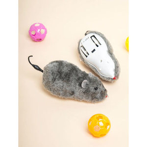 Eco-Friendly piccolo gatto peluche topo solare giocattolo classico stile di lusso moderno cartone animato cane amichevole viene imballaggio in cartone - Product Image 1