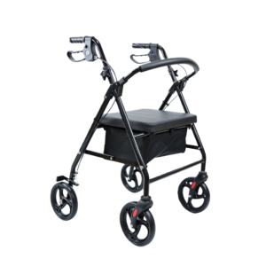 <span class=keywords><strong>Aide</strong></span> à la marche pliable et légère réglable Q235 pour adultes et personnes âgées, déambulateur avec siège - Product Image 2