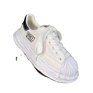 Chaussures de marche unisexes de haute qualité à plateforme, dessus en cuir véritable, semelle intermédiaire en gel, luxe, basses, plates, printemps, été, automne, hiver - Product Image 1