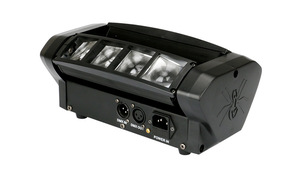 ไฟสไปเดอร์มินิ LED ควบคุมด้วยเสียง สร้างเอฟเฟกต์แสงบีมสำหรับเวที ออกแบบมาสำหรับห้องคาราโอเกะ บาร์ ดีเจ ปาร์ตี้ สร้างบรรยากาศ ควบคุมแสงได้ - Product Image 4