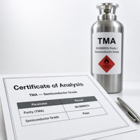 Triméthylaluminium (TMA) de haute pureté 6,5N, qualité électronique, précurseur ALD pour le dépôt d'Al2O3 et les semi-conducteurs