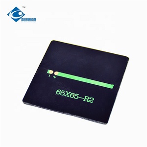 Panneaux solaires étanches en PET 0,68W encapsulés 0,14A ZW-6565R-P Chargeur compact IP65 ZW-6565R-P Chargeur de panneaux solaires portables ZW - Product Image 2