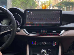12.3 "<span class=keywords><strong>Android</strong></span> 11 hệ thống GPS <span class=keywords><strong>Navigation</strong></span> màn hình cảm ứng đài phát thanh xe đa phương tiện Player cho Alfa Romeo SUV 2018-bây giờ - Product Image 4