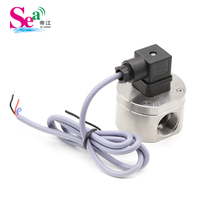 Débitmètre à engrenages ovales OEM Chine avec sortie d'impulsions PVC-3P étanche, fils, port femelle G3/4'', 3,5-24V, 30-3000L/H pour carburant diesel