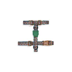 สายรัดอกสุนัขแบบปรับได้ Travis H-Harness ลายสก็อต สำหรับสุนัขขนาดเล็กถึงกลาง - Product Image 2