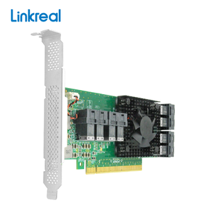 Tarjeta Adaptadora Linkreal LRNV9348-8I <span class=keywords><strong>PCI</strong></span> <span class=keywords><strong>Express</strong></span> X16 <span class=keywords><strong>8</strong></span> U.2 SFF-8643 NVMe SSD, Extensión, Garantía de 2 Años, Envío DHL, PCB - Product Image 3