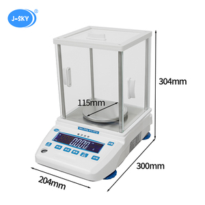 Balance éducative J-Sky 0,01g Auto-étalonnage 10kg Ensemble de poids pour les laboratoires scolaires Balance de laboratoire - Product Image 3