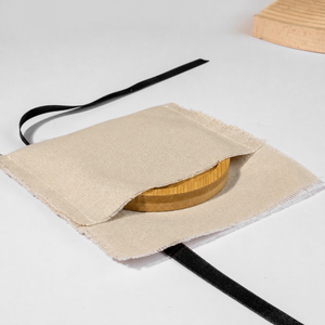 Pochette artistique en coton pour documents, enveloppe en papier de coton, sac de rangement pour vaisselle, filtre, sac à marinade - Product Image 2