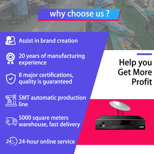 Récepteur de télévision numérique par <span class=keywords><strong>satellite</strong></span> DVB-S2 H.265 à haute stabilité, décodeur 1080P, prise EU, garantie de 12 mois - Product Image 6