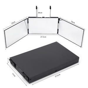 Specchio LED Portatile per Trucco e Parrucchiere con Cornice in Metallo Pieghevole a 360 Gradi e Ganci, Vendita all'Ingrosso - Product Image 5