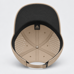 Casquettes de golf personnalisées respirantes, imperméables et ajustables pour l'extérieur, avec logo en patch PVC/caoutchouc, pour fabricants - Product Image 5