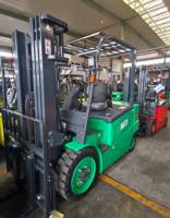Chariot élévateur électrique Lonking LG35B de 3,5 tonnes avec pince à balles pour entrepôts d'usine et manutention de matériaux