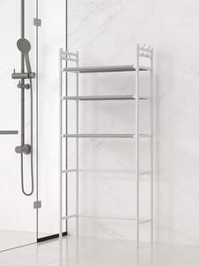 <span class=keywords><strong>Étagère</strong></span> de rangement sur pied <span class=keywords><strong>à</strong></span> 3 niveaux pour salle de bain, peu coûteuse, pour économiser de l'espace, pour lave-linge - Product Image 3