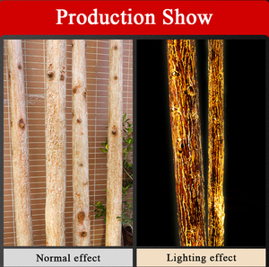 Tronco di Betulla Luminoso Artificiale Decorativo a <span class=keywords><strong>LED</strong></span> per Esterni Illuminazione Commerciale Albero di Natale - Product Image 6