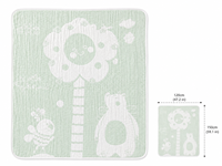 Couverture pour bébé en coton de bambou à 6 couches, 47,2 x 59,1 pouces, grandes couvertures en mousseline à bulles pour nouveau-nés, vente en gros