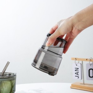 Gorgous Glass <b>Cup</b> With Straw Reusable Portable For Coffee Juice Travel - Product Image 4