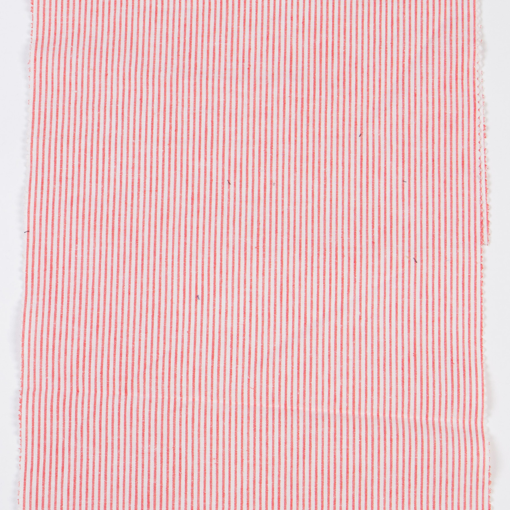 Лидер продаж, льняная хлопчатобумажная пряжа, окрашенная красная полосатая ткань для рубашек