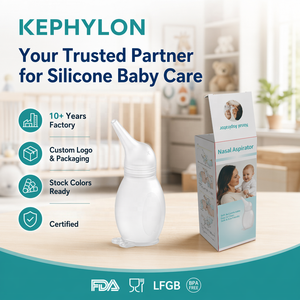 Aspirador Nasal <span class=keywords><strong>de</strong></span> Silicona Suave sin BPA, Diseño <span class=keywords><strong>de</strong></span> Pingüino, 25 ml, Portátil, Manual, para Bebés Recién Nacidos - Product Image 1