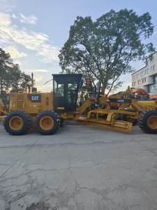 Machine de construction d'occasion CAT 140H/140G/140K niveleuses à moteur, moteur PLC, pompe testée, inspectée, modèle 2018-2023, bon état - Product Image 5