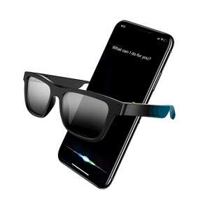 Lunettes <span class=keywords><strong>de</strong></span> soleil audio intelligentes <span class=keywords><strong>de</strong></span> <span class=keywords><strong>luxe</strong></span> à la mode UV400 lentilles optiques appel sans fil et musique pour hommes et femmes cyclistes - Product Image 1