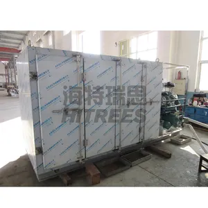 Freeze cooked products storage exhibiting refrigeration equipment