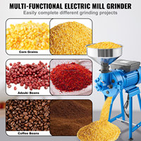 Moulin à grains multifonctionnel à sec et humide pour usage commercial et domestique