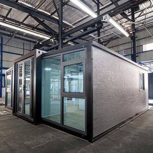 预制式可扩展20英尺40英尺现代模块化可拆卸低成本2-3卧室别墅集装箱住宅 - Product Image 2