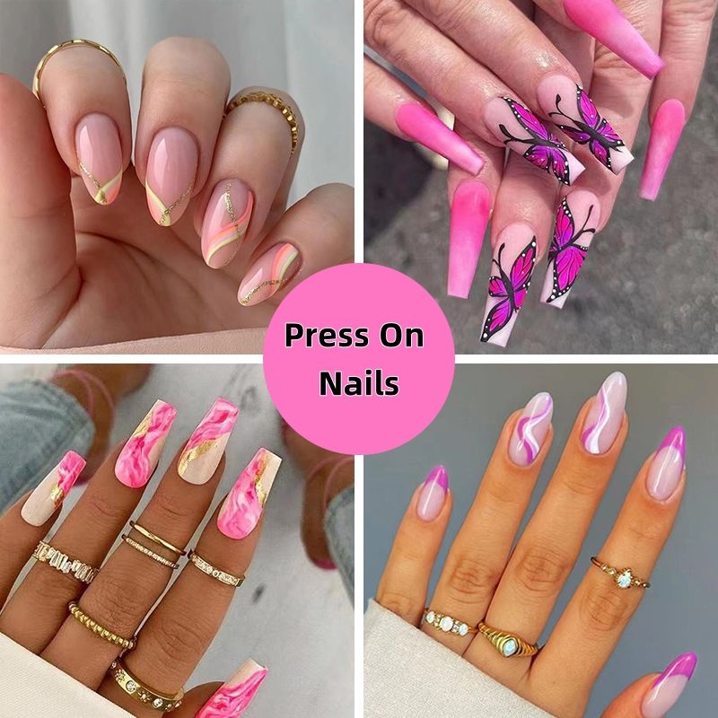 เล็บปลอมแบบกดติด