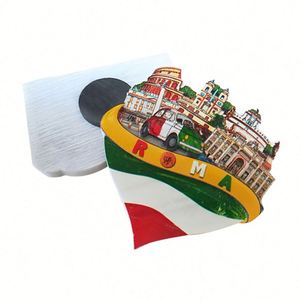 Wholesaler World City <b>Fridge</b> Magnets Tourism Souvenirs Calabria Brescia With Printing - Product Image 2