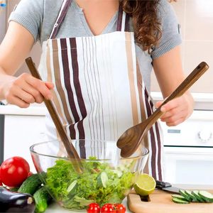 Cucchiai in Legno a Forma di Cuore, Utensili da <span class=keywords><strong>Cucina</strong></span> per Cucinare con Amore, Accessori per Matrimoni e Inaugurazioni Casa - Product Image 2