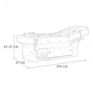 Kisen 2024 Nouveau Lit de Massage Électrique pour Extensions de Cils et Soins du Visage, Table de Massage Personnalisée pour Salon de Beauté - Product Image 6