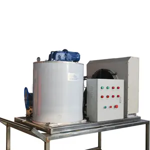 automatic High reliable ice flake Long Service Life water cooling 2 ton flake ice machine