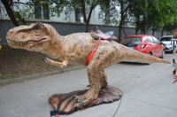 Dinosaure d'équitation pour enfants Robot dinosaure manèges dinosaure animatronique pour parc extérieur Animatronic personnalisable