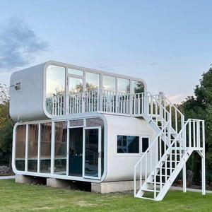 Mini Apple Cabin Maison Modulaire Pliable Container Pod pour Hôtel Resort Bureau et Vacation Homestay Projet sur des terrains urbains inutilisés - Product Image 1