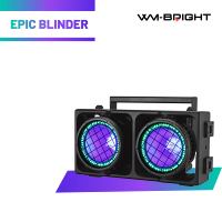 Luz LED RGBALC de Aluminio Independiente IP65 E27 CL-2EP, Matriz de Doble Cabezal con Control DMX512 para DJ, Discoteca, Conciertos
