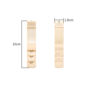 Extensión de sujetador de tres filas y un botón personalizada de acero inoxidable y nailon para cubrir el pecho y bikini Servicio OEM disponible - Product Image 5