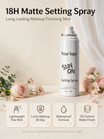 Spray Fixateur de Maquillage Hydratant Végétalien Longue Tenue pour le Visage, Fabricant en Marque Blanche, Cosmétiques Personnalisés avec Logo, Brume Fixatrice