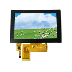 High Quality 5.0 Inch RGB High Brightness 650 Nit Tft-lcd Display 800x480 Ips ST7262 Lcd Panel With Touch Panel