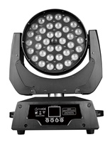 36Pcs Lampe Perles Rgbw Led Dj Nightclub Théâtre Lavage Lumières Faisceau Dmx Contrôle Mise Au Point Tête Mobile Éclairage Zoom Stage Lumière
