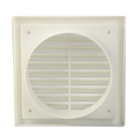 Logo personnalisé Marque 100mm 125mm 150mm 200mm Salle de bain Grille à Louvre Fixe