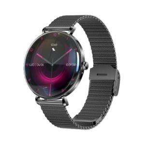 Montre connectée YiQungo <span class=keywords><strong>V85</strong></span> avec boîtier métallique, écran AMOLED, autonomie de 5 à 10 jours, suivi du sommeil, suivi d'activité magnétique, réponse aux appels - Product Image 5