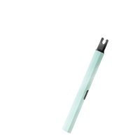 Allumeur électronique à impulsions USB rechargeable, coupe-vent, sans gaz, sans huile, pistolet d'allumage en métal pour cuisine, briquet à cigarettes