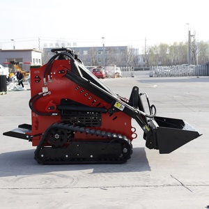 Mini Skid Steer <span class=keywords><strong>Loader</strong></span> Promosi Dengan Mesin Bensin atau Diesel Skid Steer <span class=keywords><strong>Loader</strong></span> Dengan Perlengkapan  Dijual - Product Image 3