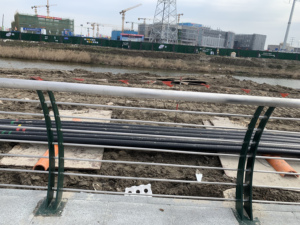 Pasamanos de Río galvanizado, puente de barandilla, seguridad de paisaje, barandilla anticolisión, área escénica, valla de cuerda de alambre Riverside - Product Image 6