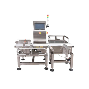 <span class=keywords><strong>Online</strong></span> Dynamic Weighing Scale Machine Steel Conveyor Verifique Weigher para a Indústria Alimentar Função Display Digital - Product Image 3