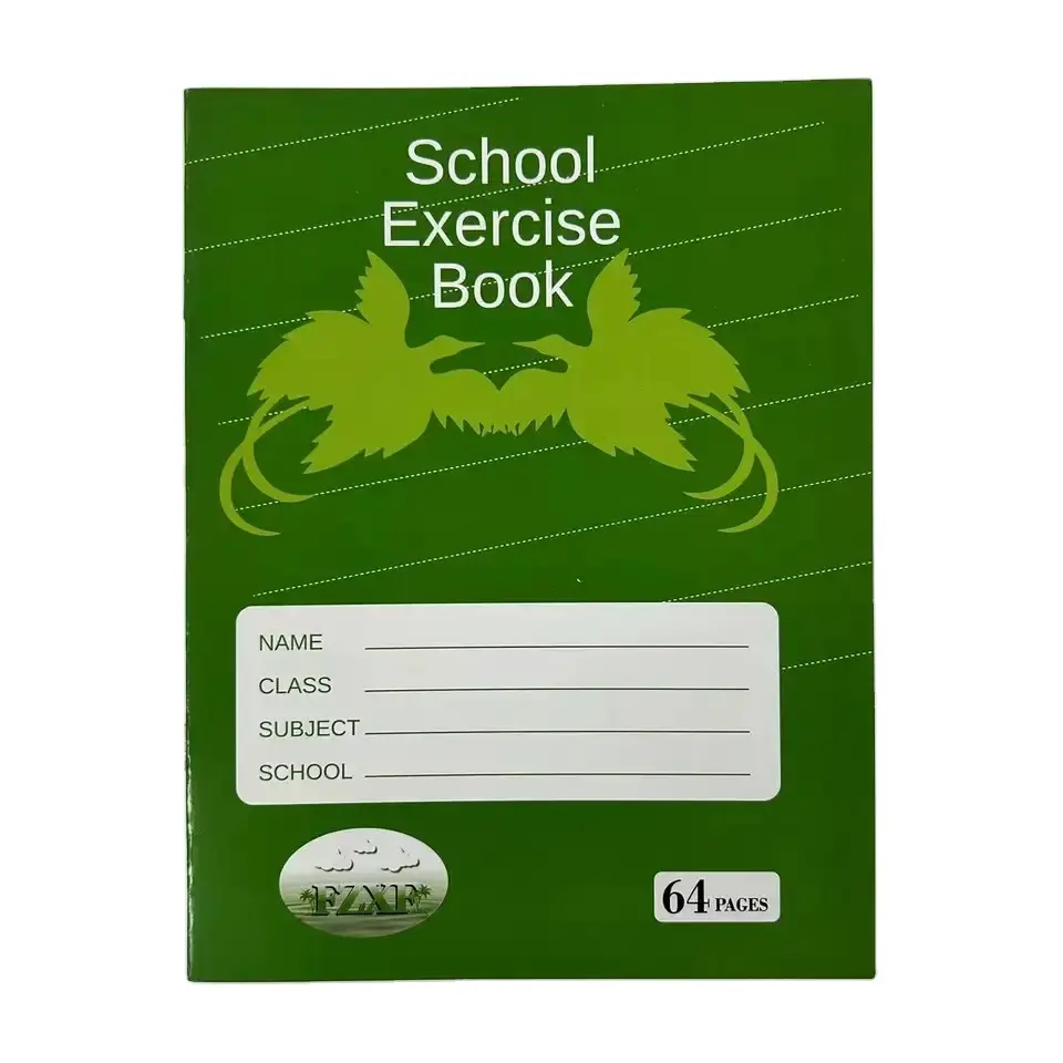 Caderno de capa mole A5 para escola de Papua Nova Guiné, livro barato para exercícios de colegas de classe