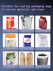 เครื่องซีลถุงพลาสติกแบบกึ่งอัตโนมัติ รุ่น Hipac FRL150A ประสิทธิภาพสูง สำหรับซีลฟิล์ม PE ฟอยล์ ใช้กับสารเคมี เครื่องดื่ม และสินค้าอื่นๆ ราคาประหยัด - Product Image 5